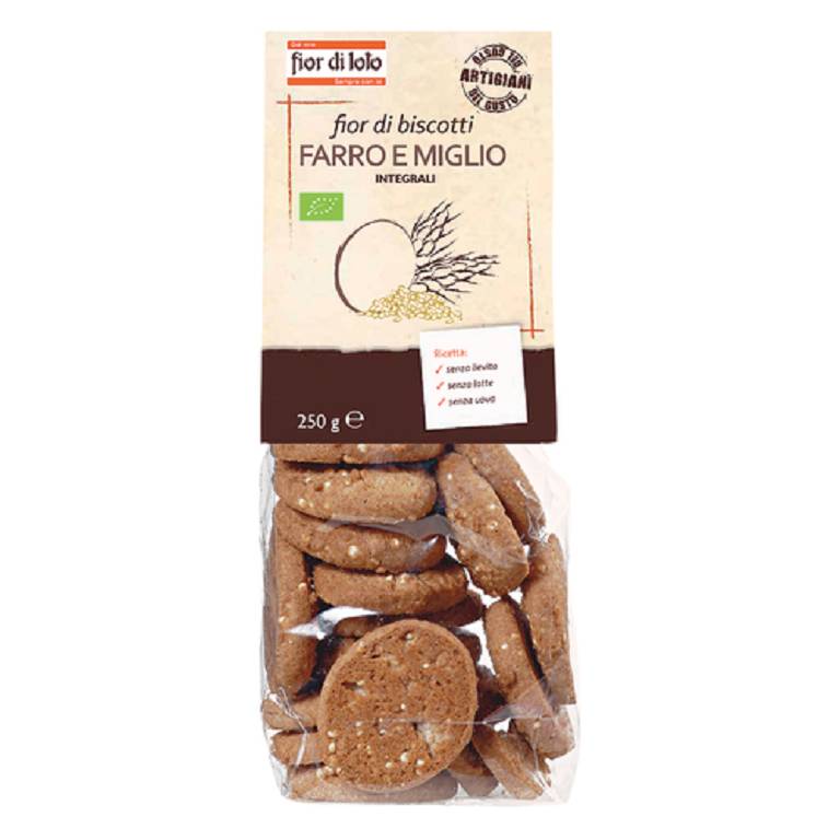 BISCOTTI FDB FARRO/MIGLIO BIO