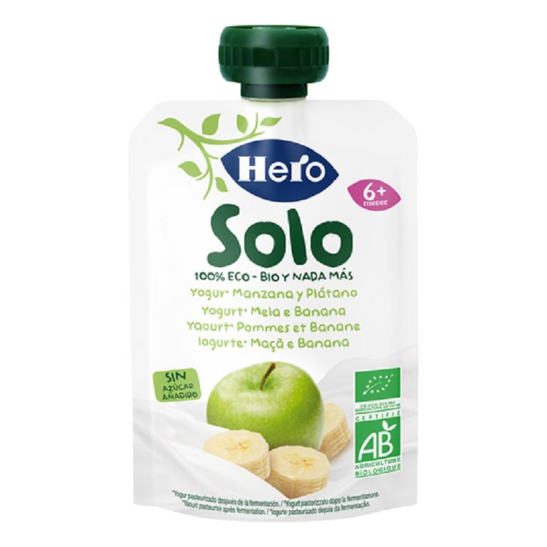 HERO SOLO YOGURT MELA/BANANA
