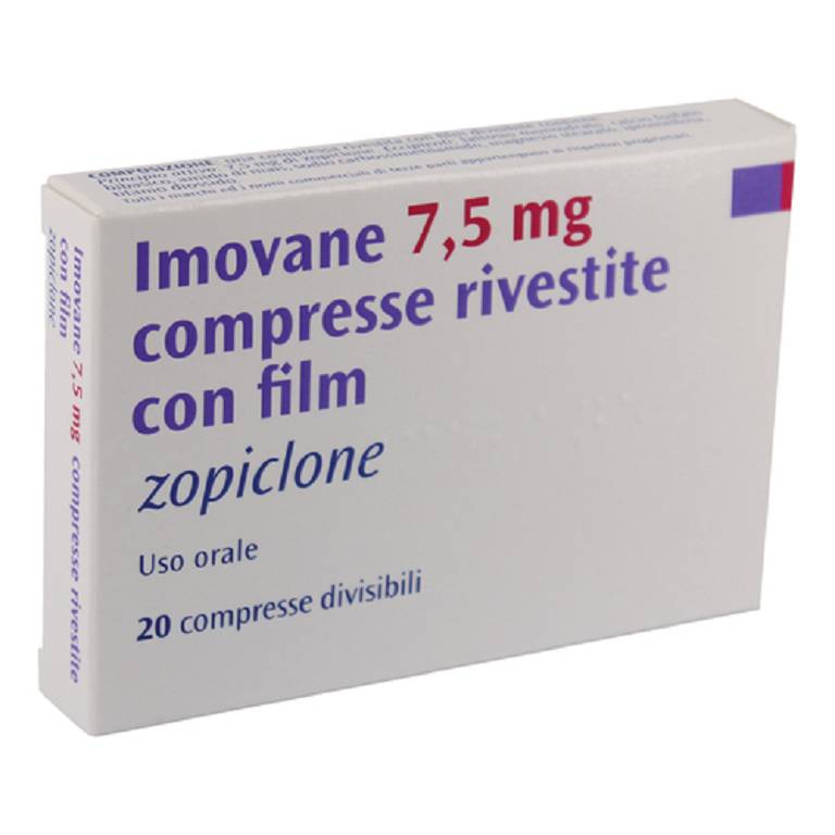 IMOVANE*20CPR RIV DIV 7,5MG
