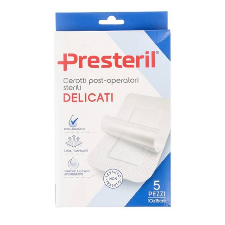 MEDIPRESTERIL P/OP DEL10X15 5P