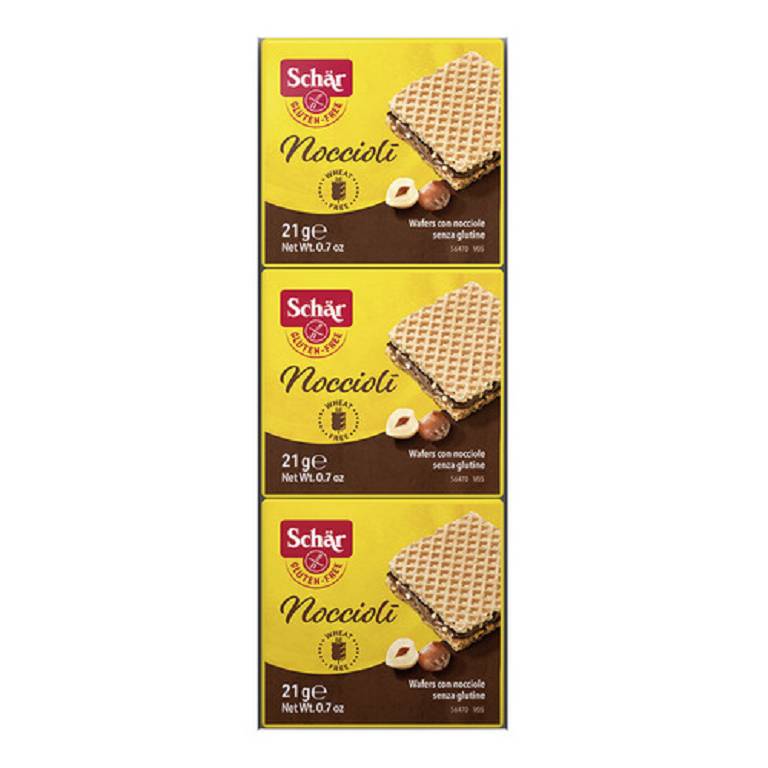 SCHAR NOCCIOLI SNACK 3X21G